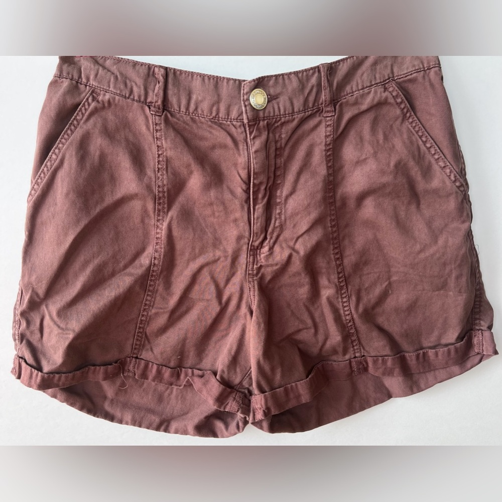 Maroon/Purple Cargo Shorts